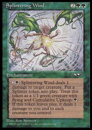 Magic the Gathering: Alliances (Base Set) card 99 Splintering Wind