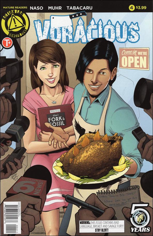 Voracious issue 4 Jason Muhr Cover