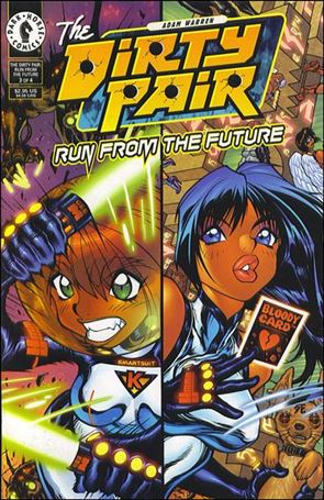 Dirty Pair: Run from the Future issue 3-B Adam Warren Cover