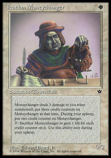 Magic the Gathering: Fallen Empires (Base Set) card 10-C Icatian Moneychanger