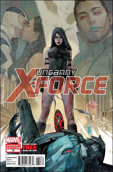 Uncanny X-Force (2010) issue 35-B Alex Maleev Cover