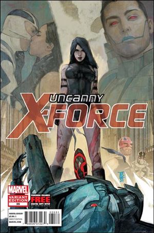 Uncanny X-Force (2010) issue 35-B Alex Maleev Cover