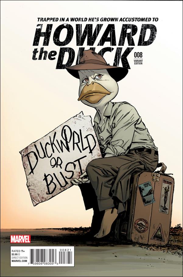 Howard the Duck (2016) issue 8-B Butch Guice 1:15 Classic Cover