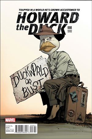 Howard the Duck (2016) issue 8-B Butch Guice 1:15 Classic Cover