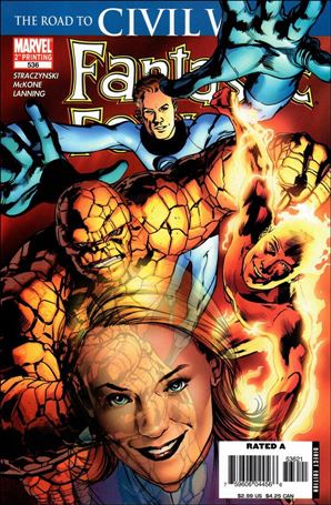 Fantastic Four (1961) issue 536-B Bryan Hitch Cover (2nd Printing)