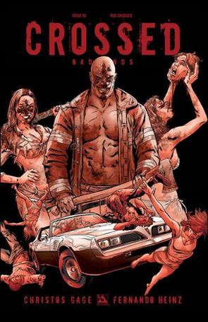 Crossed: Badlands issue 93-E Red Crossed Cover 1:3