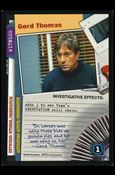 X-Files: The Truth Is Out There (Base Set) card XF97-0216v2 Gerd Thomas