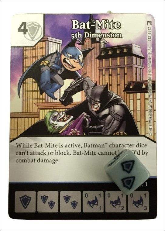 DC Comics Dice Masters World's Finest card 143 Bat-Mite: 5th Dimension 