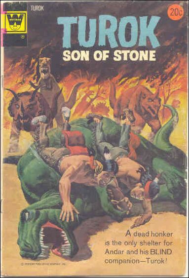 Turok, Son of Stone (1956) issue 90-B Whitman Cover