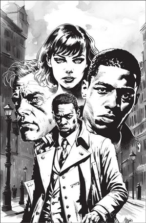 Profane issue 1-E Mike Deodato Jr. B&W Virgin Cover