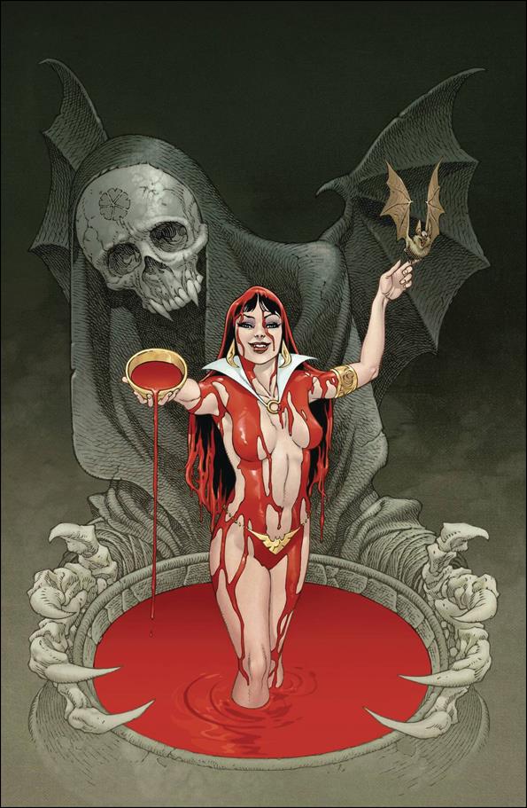 Vampirella (2019) issue 1-ZC Gabriel Rodriguez Clover Press Cover