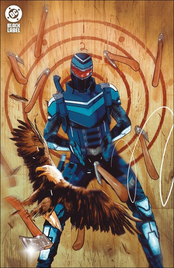 Peacemaker Presents: The Vigilante / Eagly Double Feature issue 1-D Mitch Gerads Foil Cardstock Virgin Cover