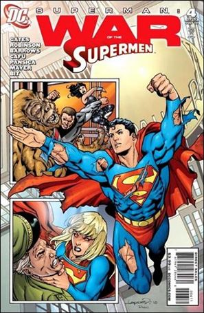 Superman: War of the Supermen issue 4-B Aaron Lopresti 1:25 Cover