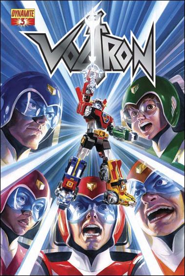 Voltron (2011) issue 3 Alex Ross Cover