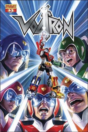 Voltron (2011) issue 3 Alex Ross Cover