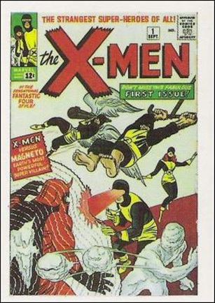 Marvel Super Heroes First Issue Covers (Base Set) card 5 X-Men