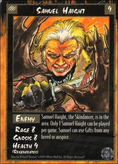 Rage Limited (Base Set) card 224 Samuel Haight 