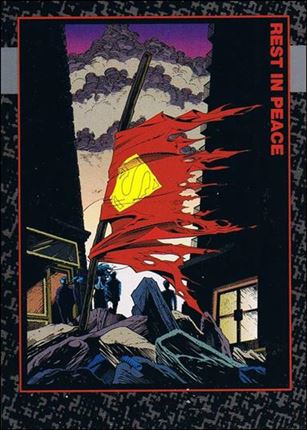 Doomsday: The Death of Superman (Base Set) card 90 Rest In Peace