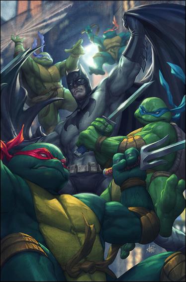 Batman/Teenage Mutant Ninja Turtles issue 1-MI Stanley "Artgerm" Lau Conquest Comics Cover
