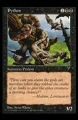 Magic the Gathering: Visions (Base Set) card 68 Python