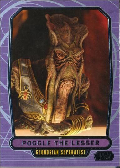 Star Wars Galactic Files (Base Set) card 57 Poggle the Lesser Geonosian Separatist