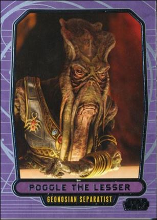 Star Wars Galactic Files (Base Set) card 57 Poggle the Lesser Geonosian Separatist