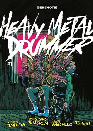 Heavy Metal Drummer issue 1-E Wheelchair Cover