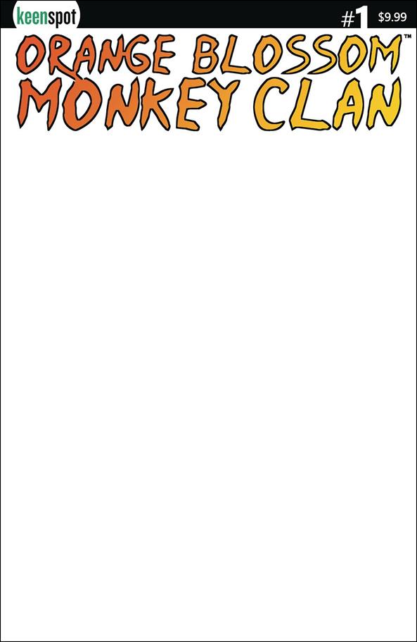Orange Blossom Monkey Clan issue 1-D Blank/Sketch Cover