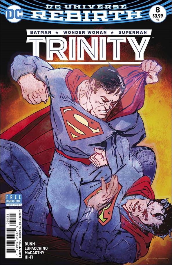 Trinity (2016) issue 8-B Bill Sienkiewicz Cover