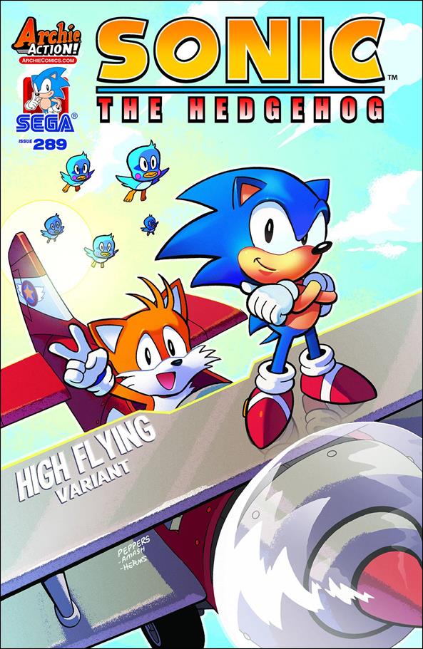 Sonic the Hedgehog (1993) issue 289-B Jamal Peppers Cover