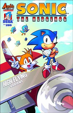 Sonic the Hedgehog (1993) issue 289-B Jamal Peppers Cover