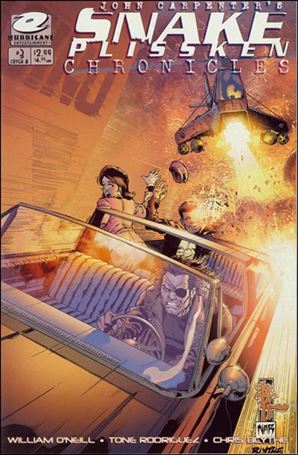 John Carpenter's Snake Plissken Chronicles issue 3 Tone Rodriguez Cover