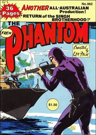 Phantom (1948) issue 962 Wraparound Cover