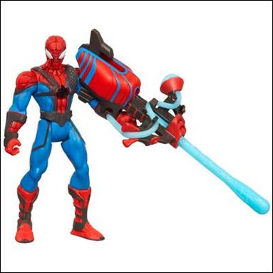 Ultimate Spider-Man (Power Webs) figure 1-B Crossbow Chaos Spider-Man (Loose)