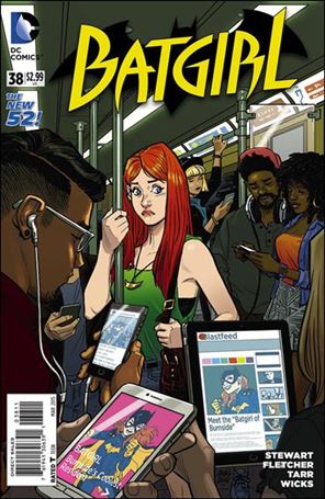 Batgirl (2011) issue 38 Cameron Stewart Cover