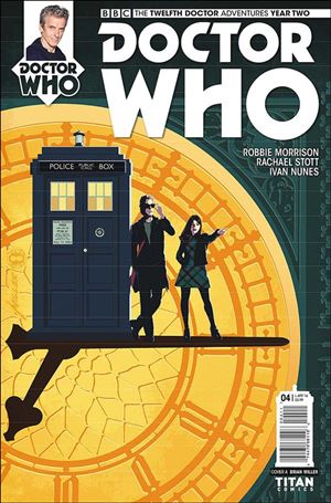 Doctor Who: The Twelfth Doctor Year Two issue 4 Brian Miller Cover