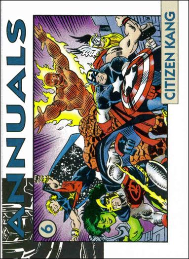 Marvel 1992 Annuals Checklists (Promo) card 6 Citizen Kang