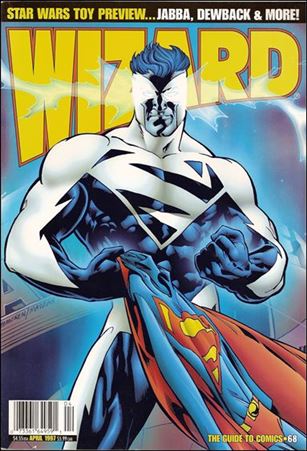 Wizard: The Guide to Comics issue 68 Stuart Immonen Superman Cover