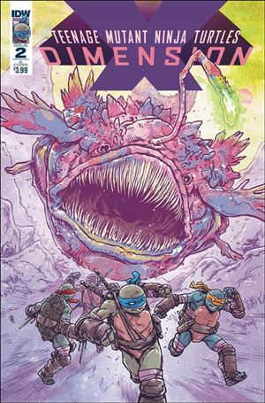 Teenage Mutant Ninja Turtles: Dimension X issue 2-B Michael Dialynas Cover
