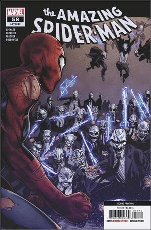 Amazing Spider-Man (2018) issue 58-E Mark Bagley Cover (2nd Printing)