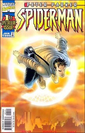 Peter Parker: Spider-Man issue 1-B Sunburst Cover