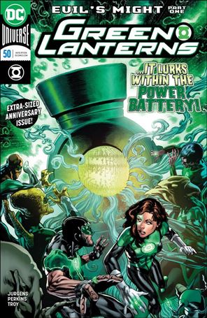 Green Lanterns issue 50 Mike Perkins Cover
