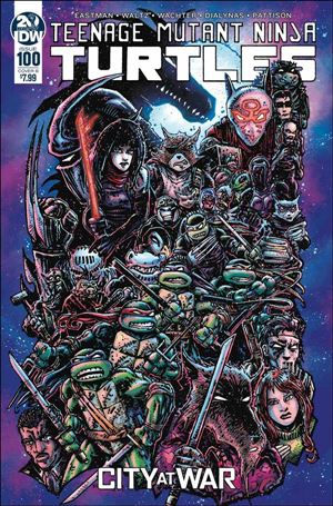 Teenage Mutant Ninja Turtles (2011) issue 100-B Kevin Eastman Cover