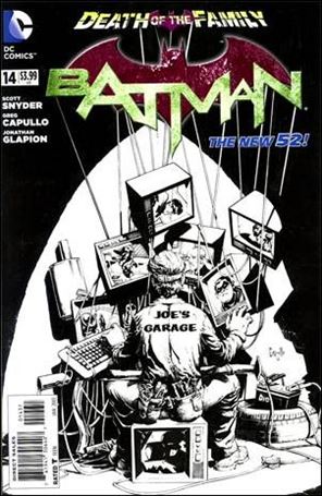 Batman (2011) issue 14-E Greg Capullo 1:100 Sketch Cover
