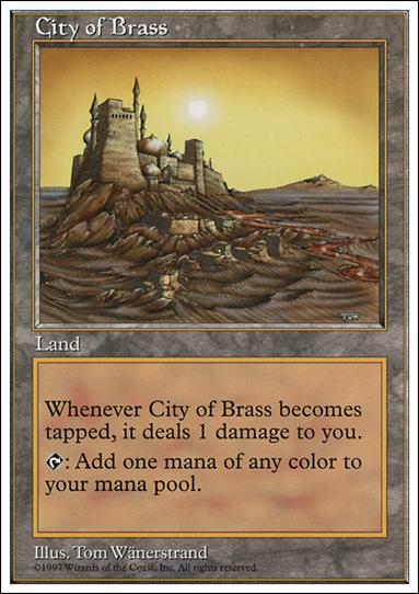 Magic the Gathering: 5th Edition (Base Set) card 413 City of Brass