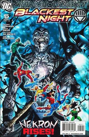 Blackest Night issue 5 Ivan Reis Cover