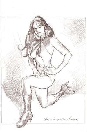 Vampirella: Year One issue 2-V Kevin Nowlan 1:15 FOC Virgin Sketch  Cover