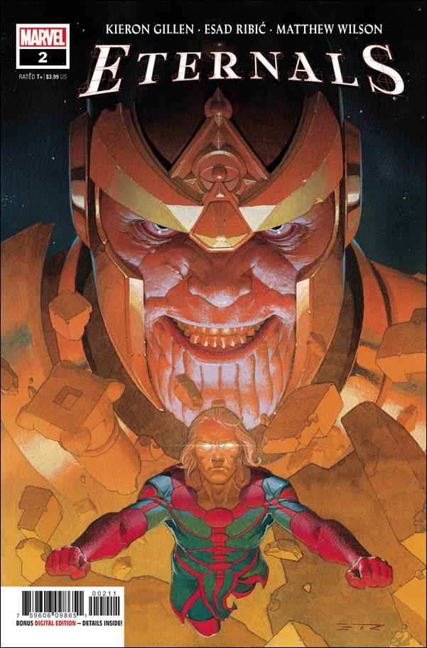 Eternals (2021) issue 2 Esad Ribic Cover