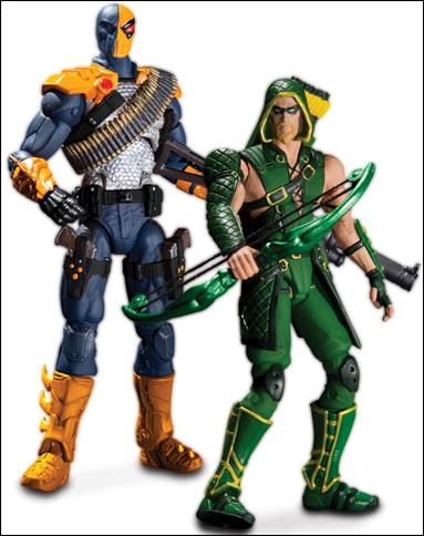 Injustice: Gods Among Us (2-Packs) figure 1-B Green Arrow versus Deathstroke Loose