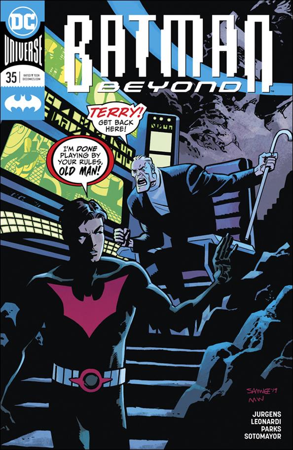 Batman Beyond (2016) issue 35 Chris Samnee Cover